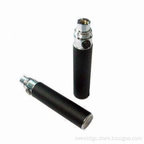Colorful electronic cigarette EGO battery with 650mAh capacity